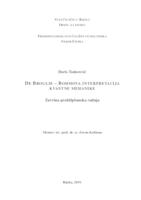 prikaz prve stranice dokumenta De Broglie-Bohmova interpretacija kvantne mehanike
