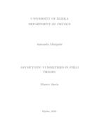 prikaz prve stranice dokumenta Asimptotske simetrije u teoriji polja