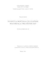 prikaz prve stranice dokumenta Svojstva močenja celuloznih materijala obloženih ZnO